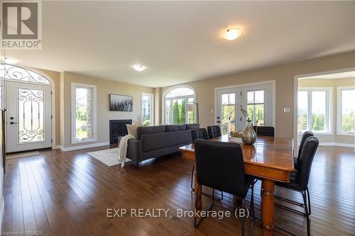 85621 Sideroad 7, Meaford, ON - Indoor With Fireplace