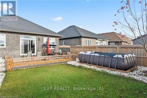 466 Normanton Street, Saugeen Shores, ON - Outdoor With Above Ground Pool