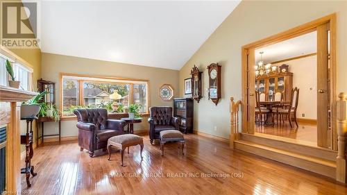 490 7Th Street W, Owen Sound, ON - Indoor Photo Showing Other Room With Fireplace