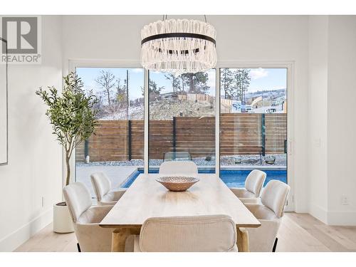 4983 Bucktail Lane, Kelowna, BC - Indoor Photo Showing Dining Room