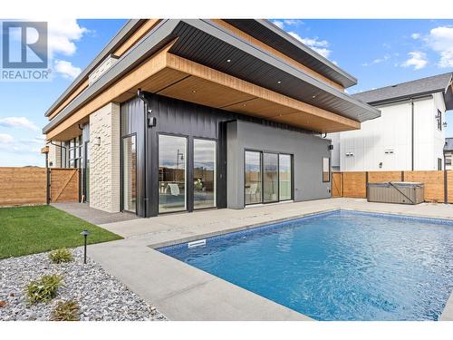 4983 Bucktail Lane, Kelowna, BC - Outdoor With In Ground Pool With Exterior