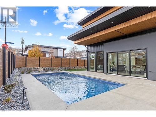 4983 Bucktail Lane, Kelowna, BC - Outdoor With In Ground Pool