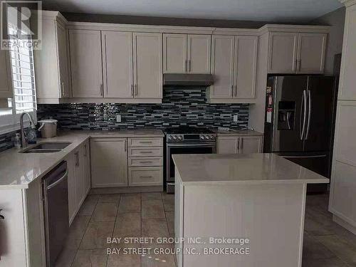 1782 Western Crescent, Oshawa, ON - Indoor Photo Showing Kitchen With Double Sink