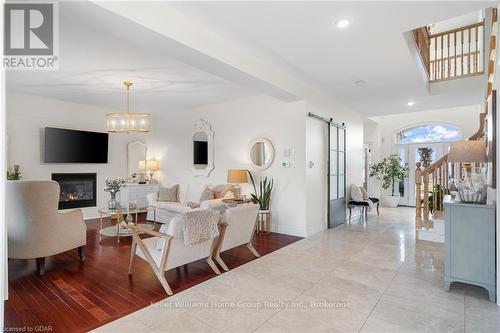 125 Crewson Court, Erin, ON - Indoor Photo Showing Other Room With Fireplace