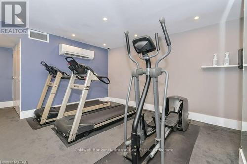 1206 - 55 Green Valley Drive, Kitchener, ON - Indoor Photo Showing Gym Room