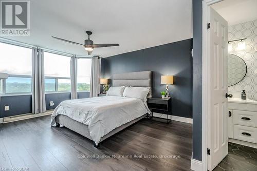 1206 - 55 Green Valley Drive, Kitchener, ON - Indoor Photo Showing Bedroom