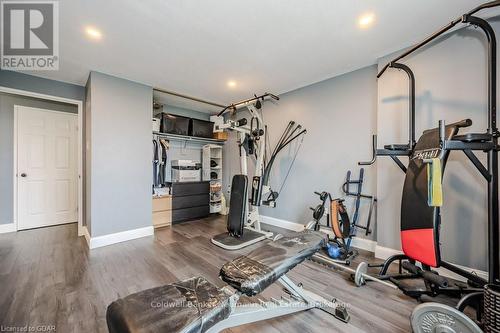 1206 - 55 Green Valley Drive, Kitchener, ON - Indoor Photo Showing Gym Room