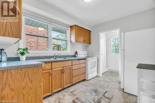 Upper - 9 June Avenue, Guelph (June Avenue), ON - Indoor Photo Showing Kitchen With Double Sink