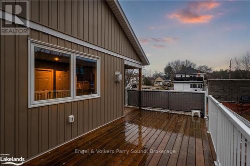 4 Burd Street, Parry Sound, ON - Outdoor With Deck Patio Veranda