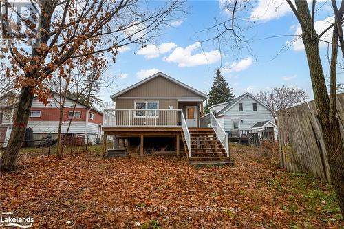 4 Burd Street, Parry Sound, ON - Outdoor With Deck Patio Veranda