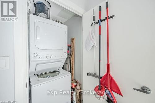 801 - 53 Arthur Street S, Guelph (Two Rivers), ON - Indoor Photo Showing Laundry Room