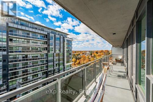 801 - 53 Arthur Street S, Guelph (Two Rivers), ON - Outdoor With Balcony With View With Exterior