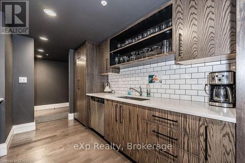 801 - 53 Arthur Street S, Guelph (Two Rivers), ON - Indoor Photo Showing Kitchen