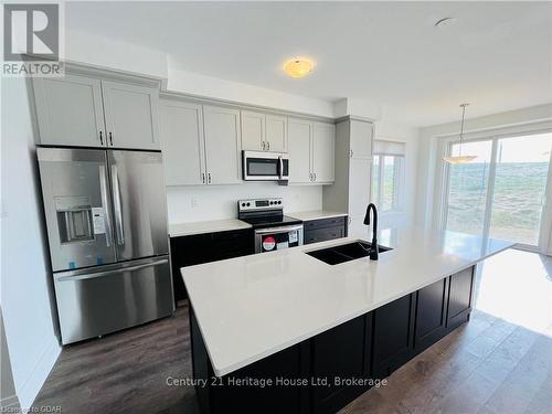 216 Histand Trail, Kitchener, ON - Indoor Photo Showing Kitchen With Double Sink With Upgraded Kitchen