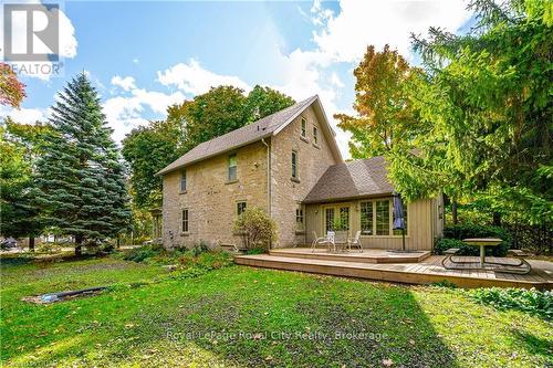 179 Garafraxa Street E, Centre Wellington (Fergus), ON - Outdoor With Deck Patio Veranda