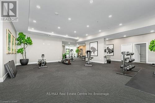 905 - 1878 Gordon Street, Guelph (Guelph South), ON - Indoor Photo Showing Gym Room