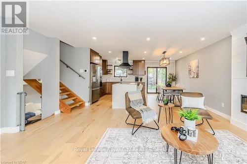 1735 Queenston Road, Cambridge, ON - Indoor Photo Showing Living Room With Fireplace