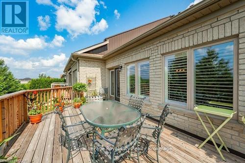 28 - 19 Simmonds Drive, Guelph (Waverley), ON - Outdoor With Deck Patio Veranda