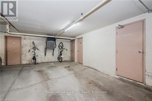 106 - 121 Waterloo Avenue, Guelph (Central West), ON - Indoor Photo Showing Garage