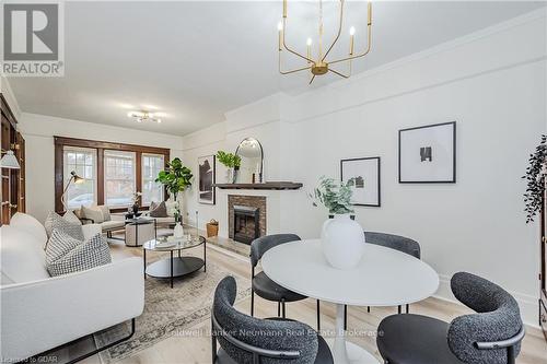 7 Meadowview Avenue, Guelph (Central West), ON - Indoor Photo Showing Living Room With Fireplace