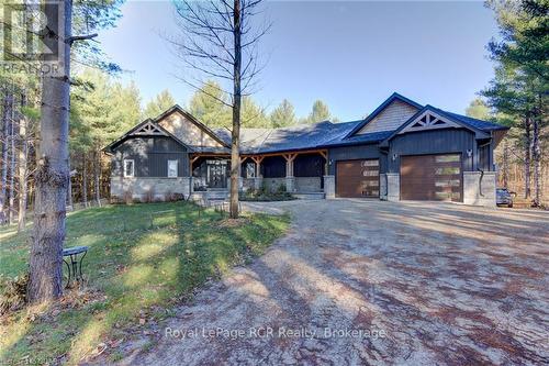 211721 Baseline, West Grey, ON - Outdoor With Deck Patio Veranda With Facade