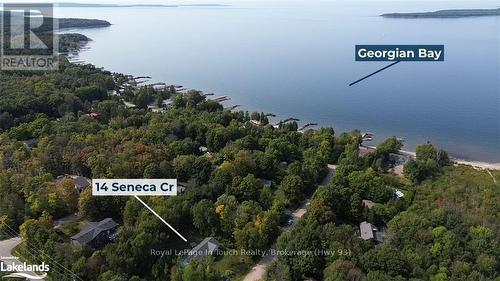 14 Seneca Crescent, Tiny, ON - Outdoor With Body Of Water With View