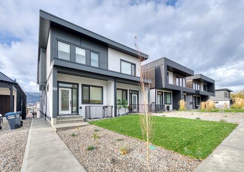 102-175 Abbott Street, Penticton, BC - Outdoor With Deck Patio Veranda With Facade