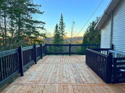 Patio - 2070 Rue Wilfrid, Val-David, QC - Outdoor With Deck Patio Veranda