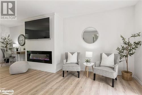 1324 Carroll Road, Dysart Et Al, ON - Indoor Photo Showing Living Room With Fireplace