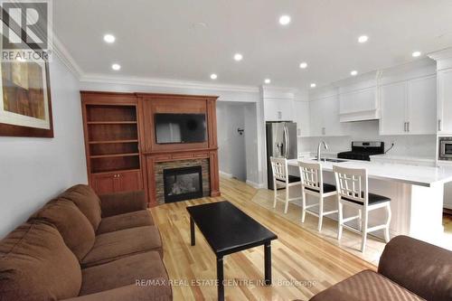 5468 Fudge Terrace, Mississauga, ON - Indoor Photo Showing Other Room With Fireplace