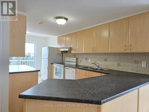 B - 592 Chapman Mills Drive, Ottawa, ON - Indoor Photo Showing Kitchen With Double Sink