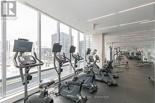 2803 - 11 Bogert Avenue, Toronto, ON - Indoor Photo Showing Gym Room