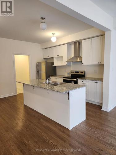 512 Littlewood Lane, Ajax, ON - Indoor Photo Showing Kitchen With Double Sink