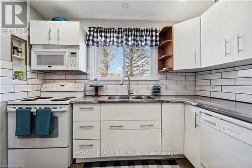 883 Ridge Rd N Road, Fort Erie (335 - Ridgeway), ON - Indoor Photo Showing Kitchen With Double Sink