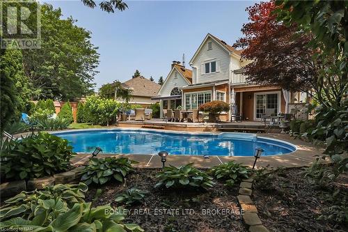 69 The Promenade Street, Niagara-On-The-Lake (101 - Town), ON - Outdoor With In Ground Pool With Deck Patio Veranda With Backyard