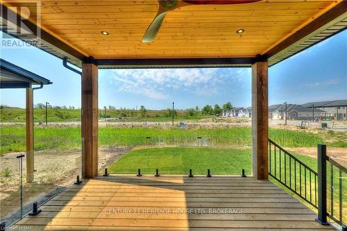 25 Alicia Crescent, Thorold (562 - Hurricane/Merrittville), ON - Outdoor With Deck Patio Veranda With View With Exterior