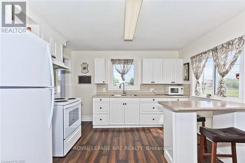 144 Burgar Street, Welland (768 - Welland Downtown), ON - Indoor Photo Showing Kitchen With Double Sink