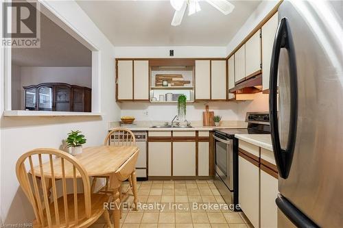 504 - 141 Church Street, St. Catharines (451 - Downtown), ON - Indoor Photo Showing Kitchen With Double Sink