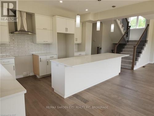 136 Hodgkins Avenue, Thorold (556 - Allanburg/Thorold South), ON - Indoor Photo Showing Kitchen With Upgraded Kitchen