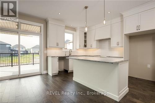 Lot 19 Anchor Road, Thorold (561 - Port Robinson), ON - Indoor Photo Showing Kitchen With Upgraded Kitchen