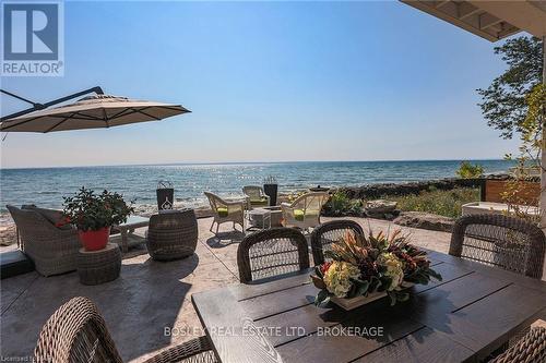 3711 Crystal Beach Drive, Fort Erie (337 - Crystal Beach), ON - Outdoor With Body Of Water With Deck Patio Veranda With View