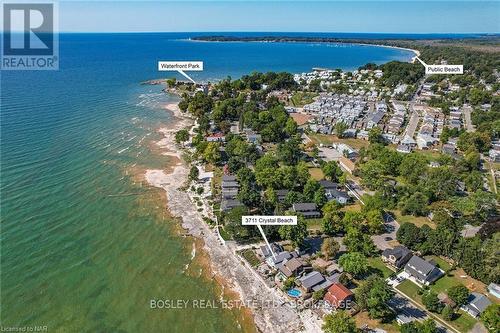 3711 Crystal Beach Drive, Fort Erie (337 - Crystal Beach), ON - Outdoor With Body Of Water With View