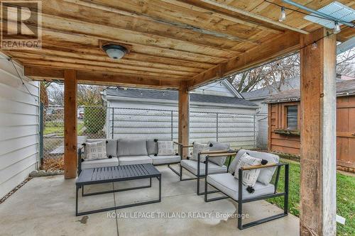 201 Elliott Street, London, ON - Outdoor With Deck Patio Veranda With Exterior