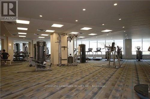 3813 - 33 Bay Street, Toronto, ON - Indoor Photo Showing Gym Room