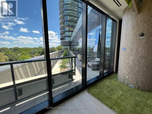 3418 - 585 Bloor Street E, Toronto, ON - Outdoor With Balcony With Exterior