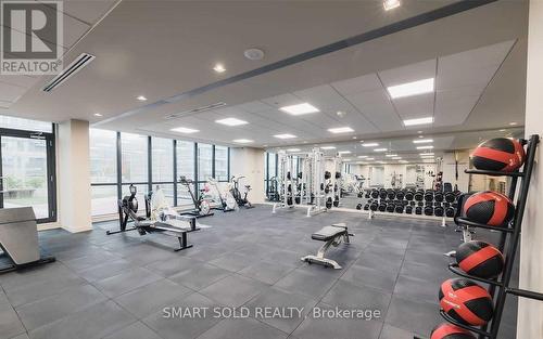 2716 - 4055 Parkside Village Drive, Mississauga, ON - Indoor Photo Showing Gym Room