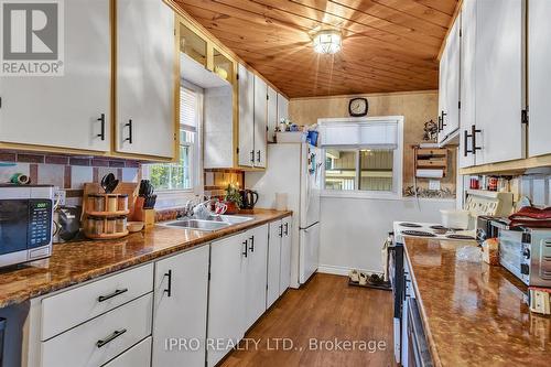 3857 County Rd 36 Road, Galway-Cavendish And Harvey, ON - Indoor Photo Showing Kitchen With Double Sink