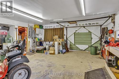 3857 County Rd 36 Road, Galway-Cavendish And Harvey, ON - Indoor Photo Showing Garage