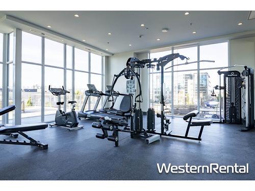 1401 8551 201 Street, Langley, BC - Indoor Photo Showing Gym Room