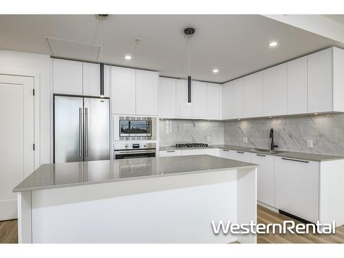 1401 8551 201 Street, Langley, BC - Indoor Photo Showing Kitchen With Upgraded Kitchen